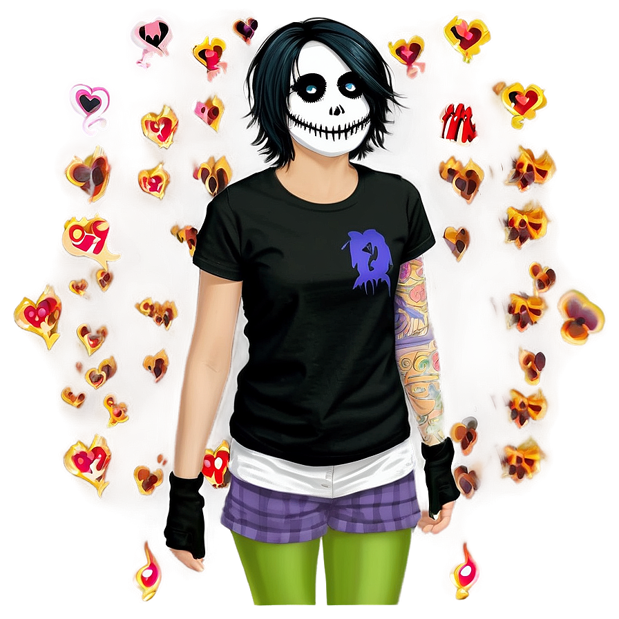 Custom Emo Shirt Png Mpy28 PNG Image