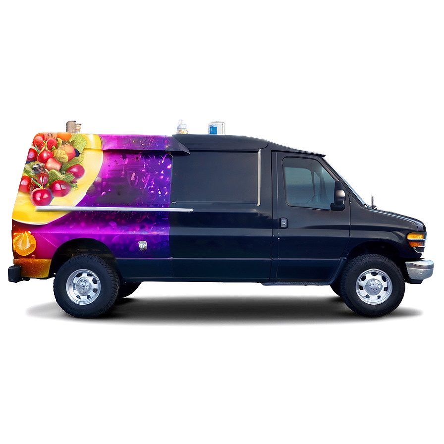 Custom Food Truck Van Png Wml PNG Image