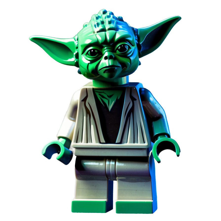 Custom Lego Yoda Creation Png 06282024 PNG Image