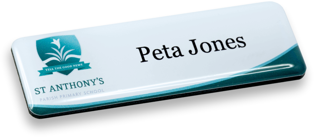 Custom Name Badge St Anthonys Primary School PNG Image