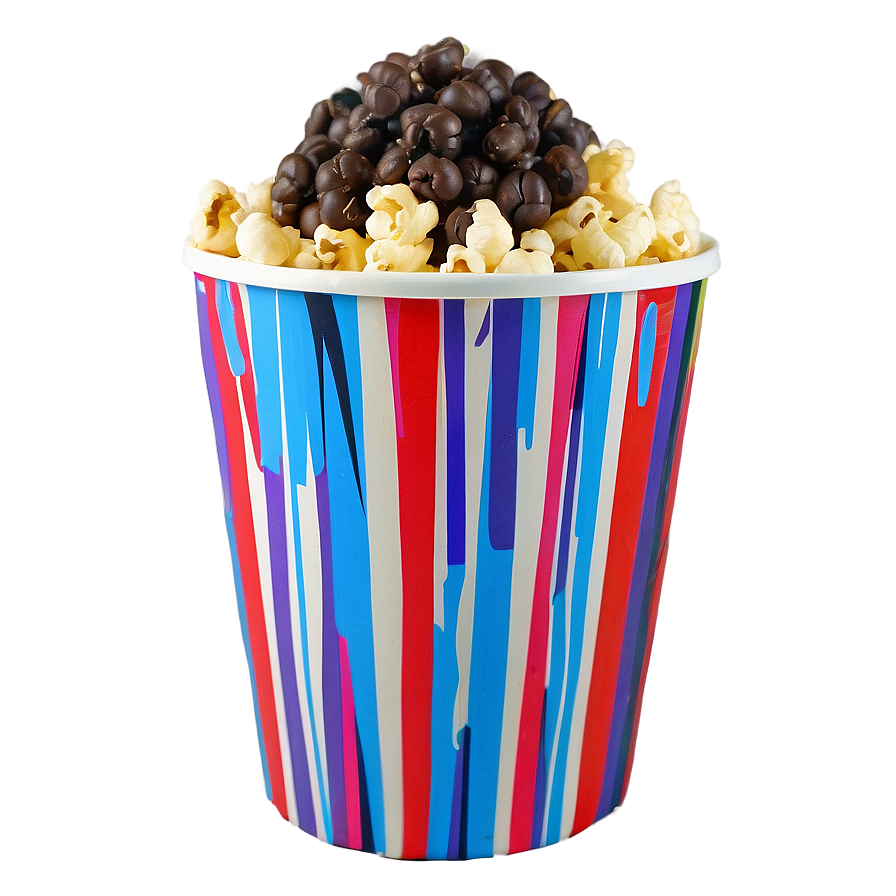 Custom Printed Popcorn Bucket Png Gmy PNG Image