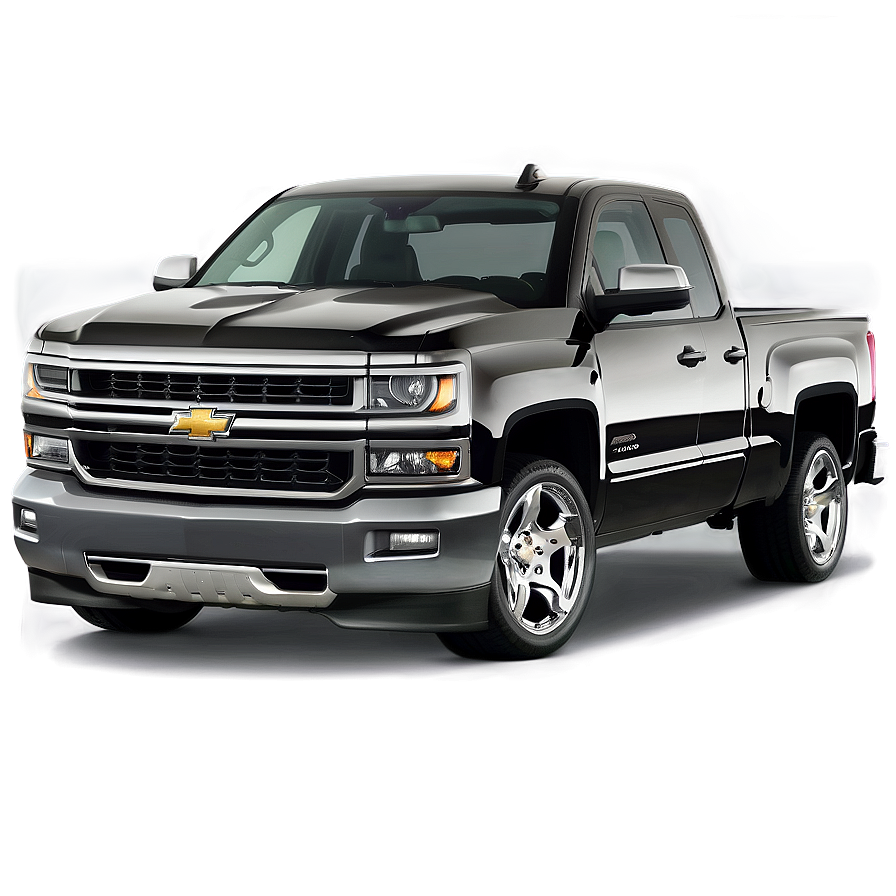 Custom Silverado Illustration Png 06292024 PNG Image