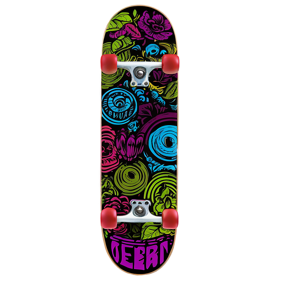 Custom Skateboard Deck Art Png Skr55 PNG Image