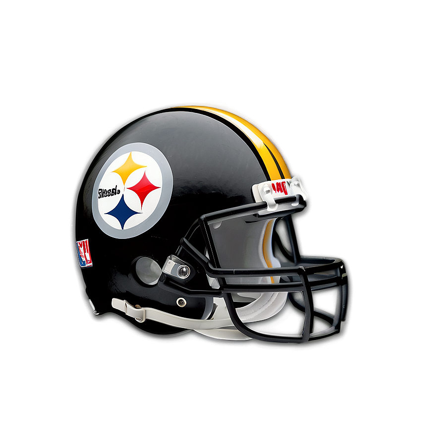 Custom Steelers Helmet Png Sak86 PNG Image