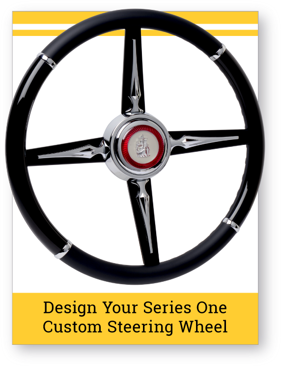 Custom Steering Wheel Design PNG Image