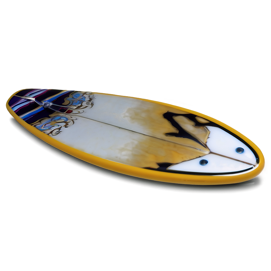 Custom Surfboard Graphic Png Prw22 PNG Image