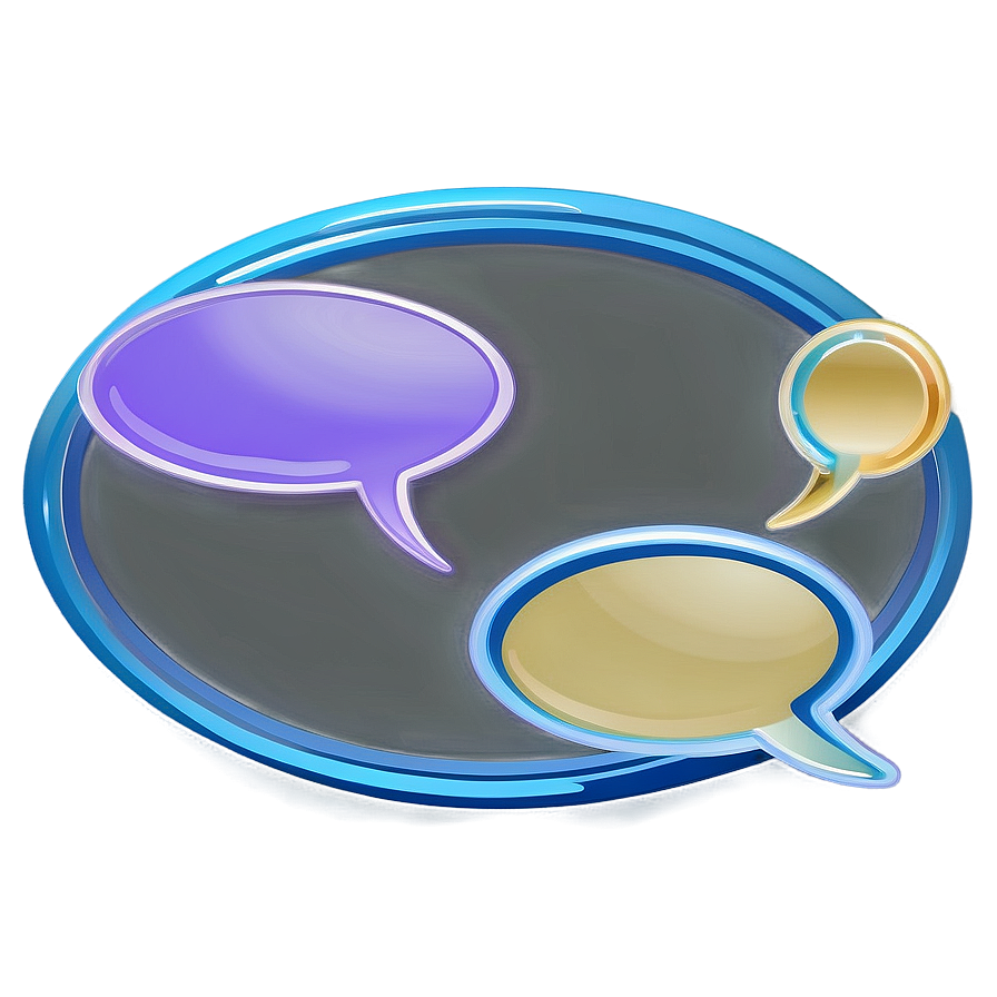 Custom Talk Bubble Png Fgd PNG Image