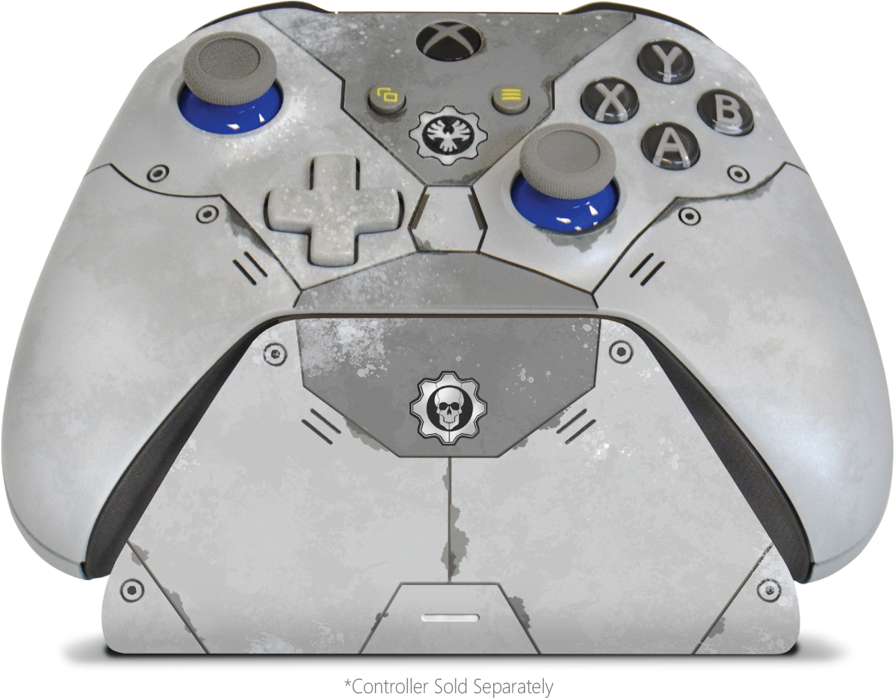 Custom Xbox Controller Gearsof War Design PNG Image