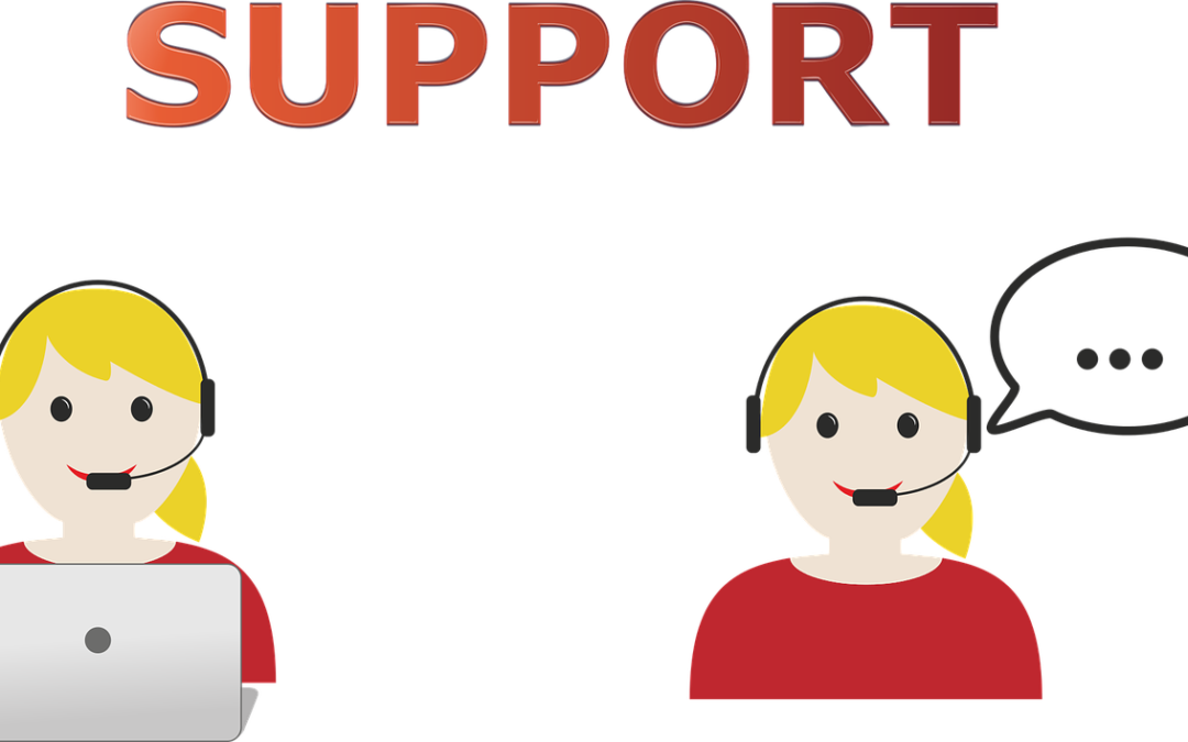 Customer Support Representatives Cartoon PNG Image