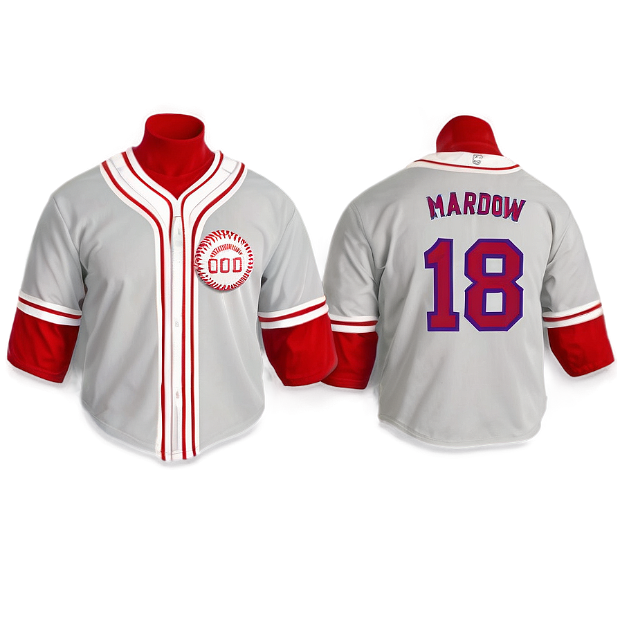 Customizable Baseball Jersey Png Bry61 PNG Image