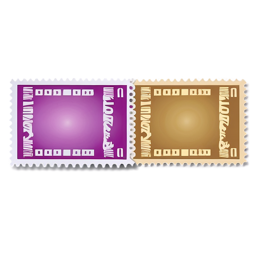 Customizable Blank Postage Stamp Png Cqm PNG Image