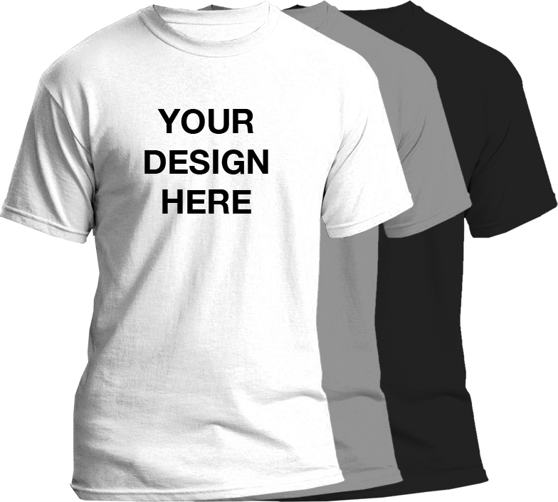 Customizable T Shirt Mockup PNG Image