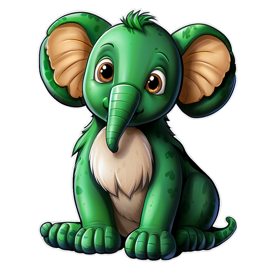 Cute Animal Cartoon Drawing Png Mru87 PNG Image