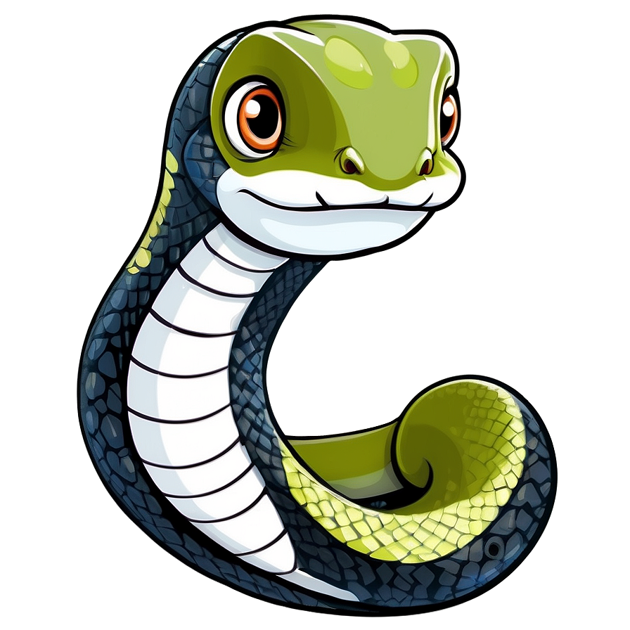 Cute Baby Snake Cartoon Png 05032024 PNG Image