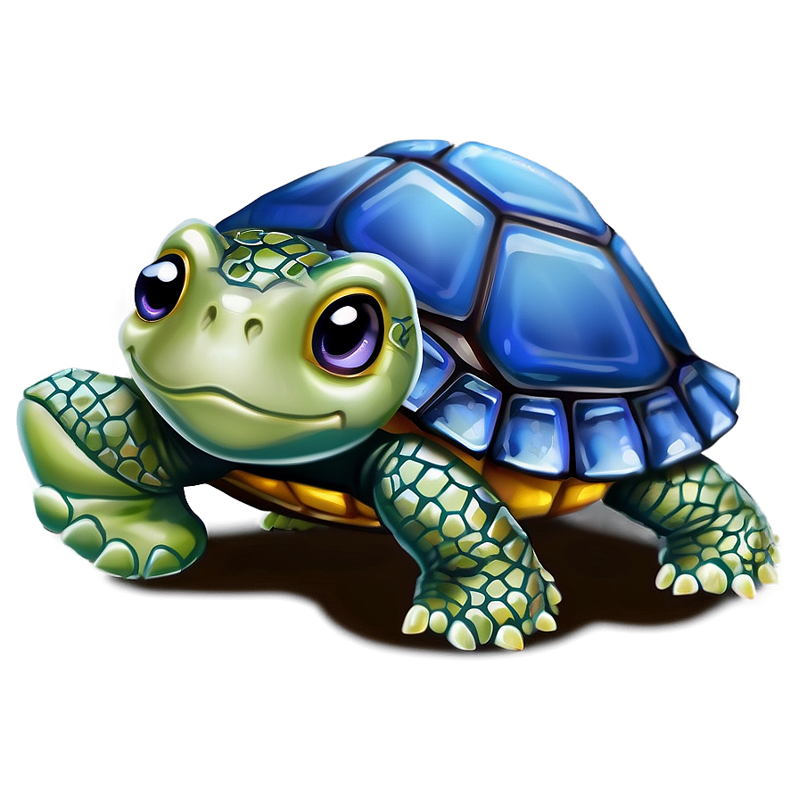 Cute Baby Turtle Png 3 PNG Image