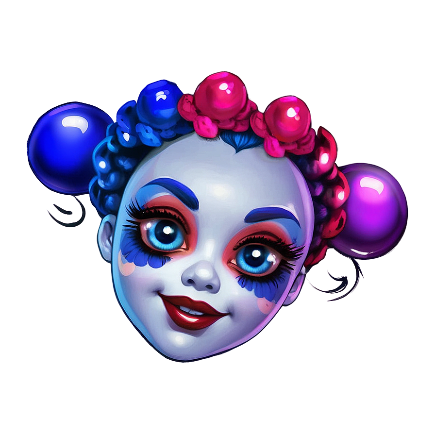 Cute Ballora Illustration Png Uam98 PNG Image