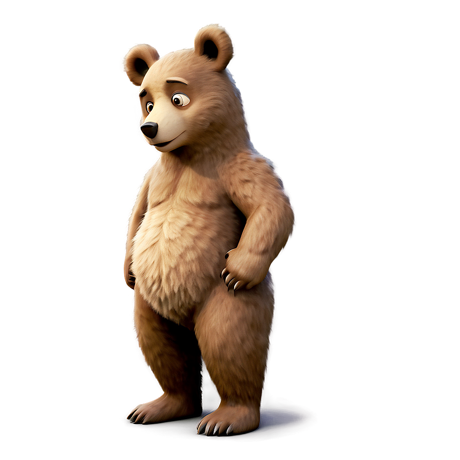 Cute Bear Character Png 05032024 PNG Image