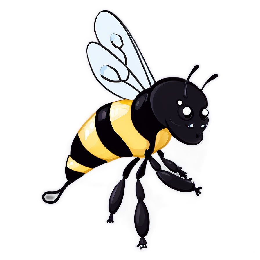 Cute Bumblebee Illustration Png 05252024 PNG Image