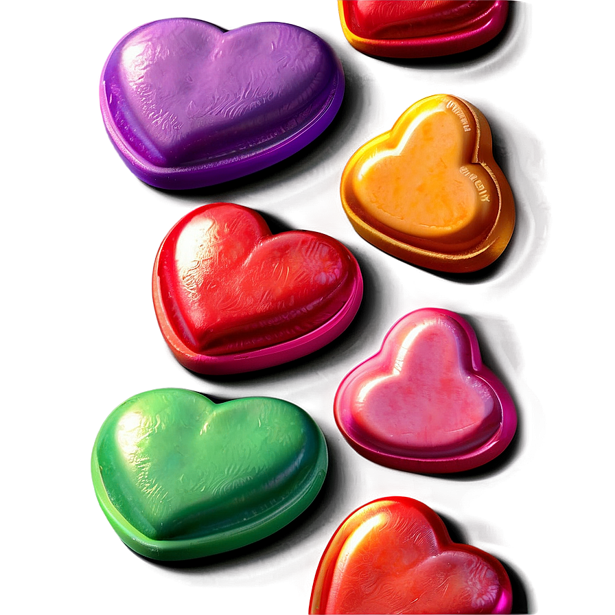 Cute Candy Hearts Png 34 PNG Image