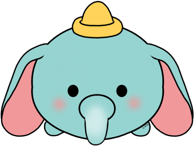 Cute Cartoon Elephantwith Yellow Hat PNG Image