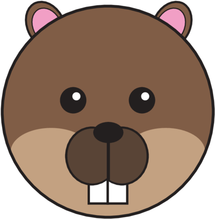 Cute Cartoon Groundhog PNG Image