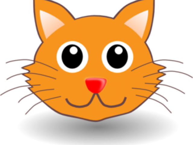 Cute Cartoon Kitten PNG Image