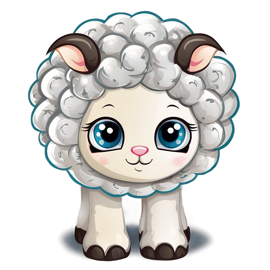 Cute Cartoon Sheep Png 53 PNG Image