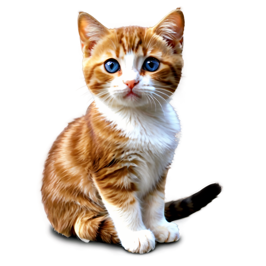 Cute Cat Art Png 05232024 PNG Image