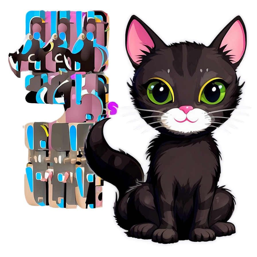 Cute Cat Avatar Png 05232024 PNG Image