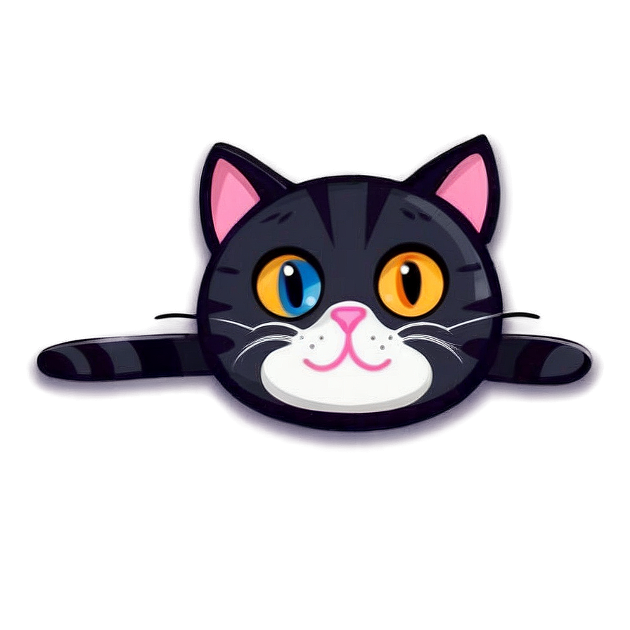 Cute Cat Character Png 36 PNG Image