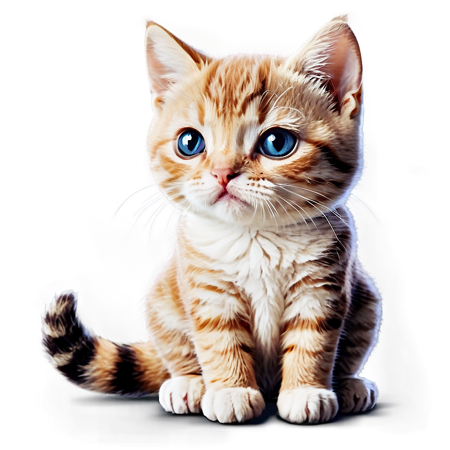 Cute Cat Drawing Png Aci PNG Image