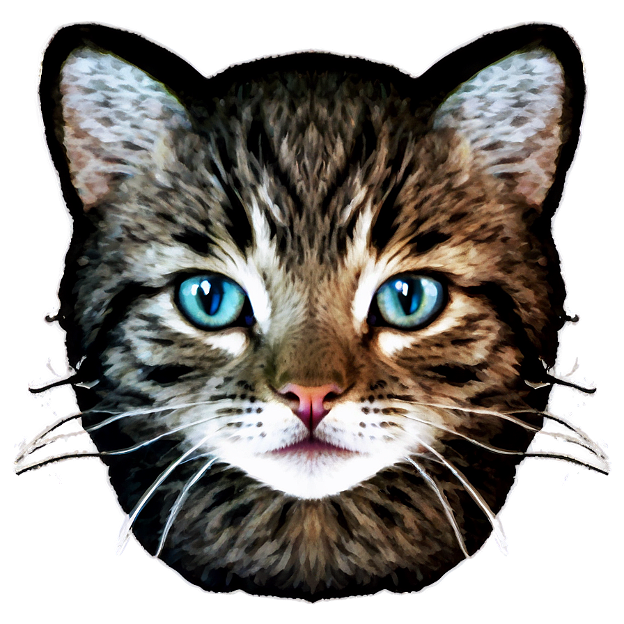 Cute Cat Filter Png Cik32 PNG Image