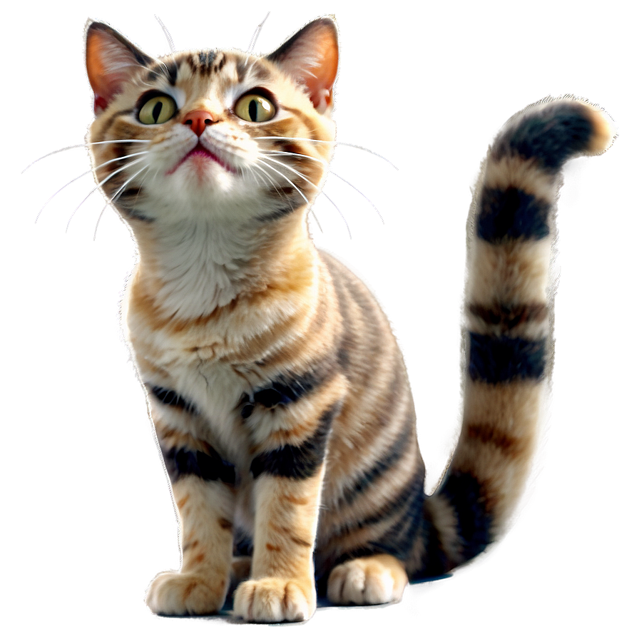 Cute Cat Pose Png 7 PNG Image