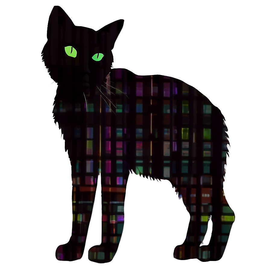 Cute Cat Silhouette Png Aon PNG Image