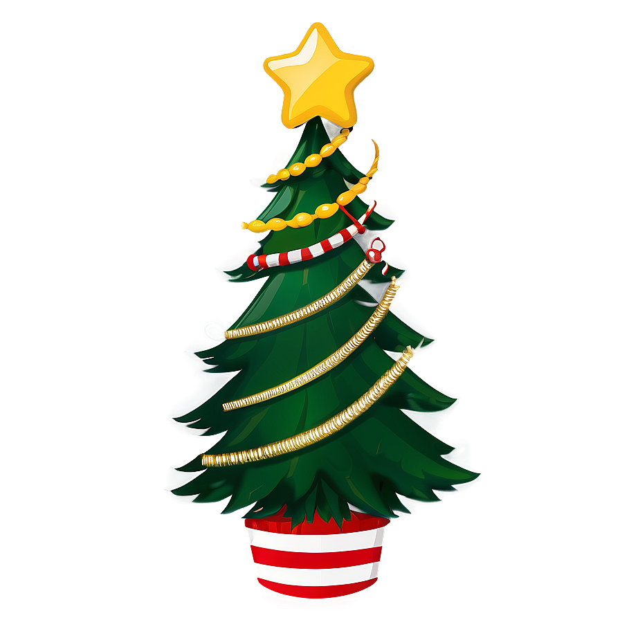 Cute Christmas Tree Png 06252024 PNG Image