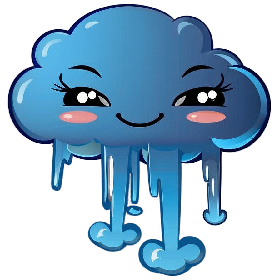 Cute Cloud Cartoon Png Rdp PNG Image