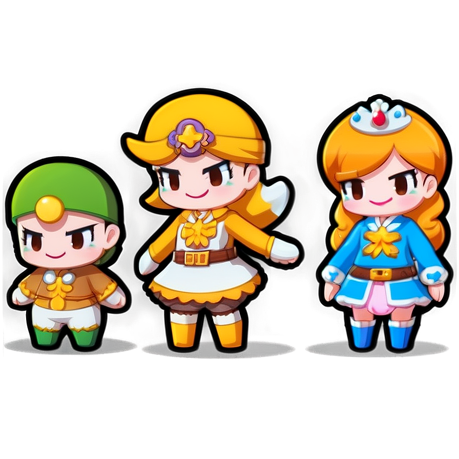 Cute Cookie Run Kingdom Characters Png Vge30 PNG Image