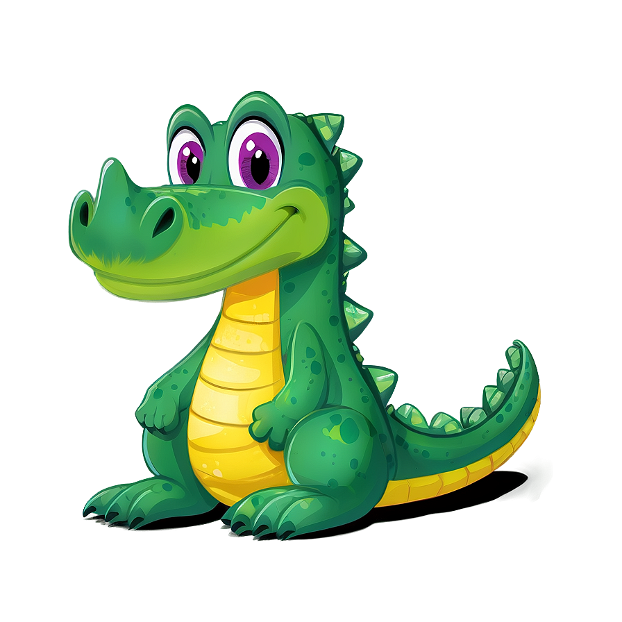 Cute Crocodile Png 06112024 PNG Image