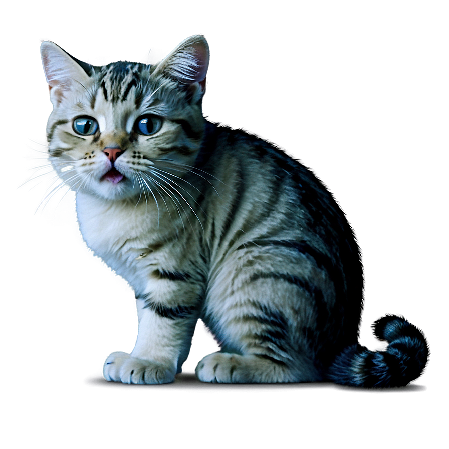 Cute Crying Cat Cartoon Png Lwp PNG Image