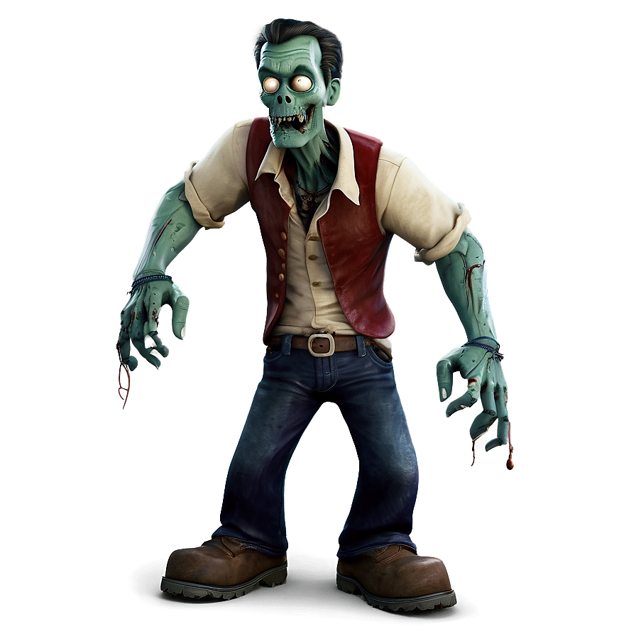 Cute Disney Zombies Characters Cartoon Png Pij18 PNG Image