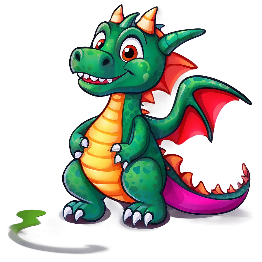 Cute Dragon Clipart Png 06282024 PNG Image