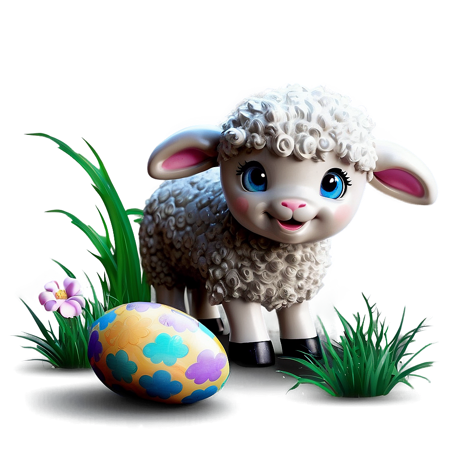 Cute Easter Lamb Png 33 PNG Image