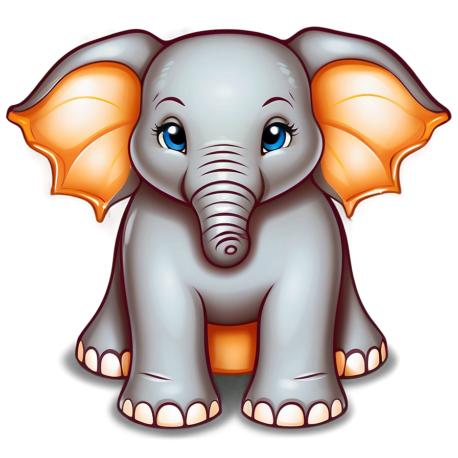 Cute Elephant Cartoon Png 11 PNG Image