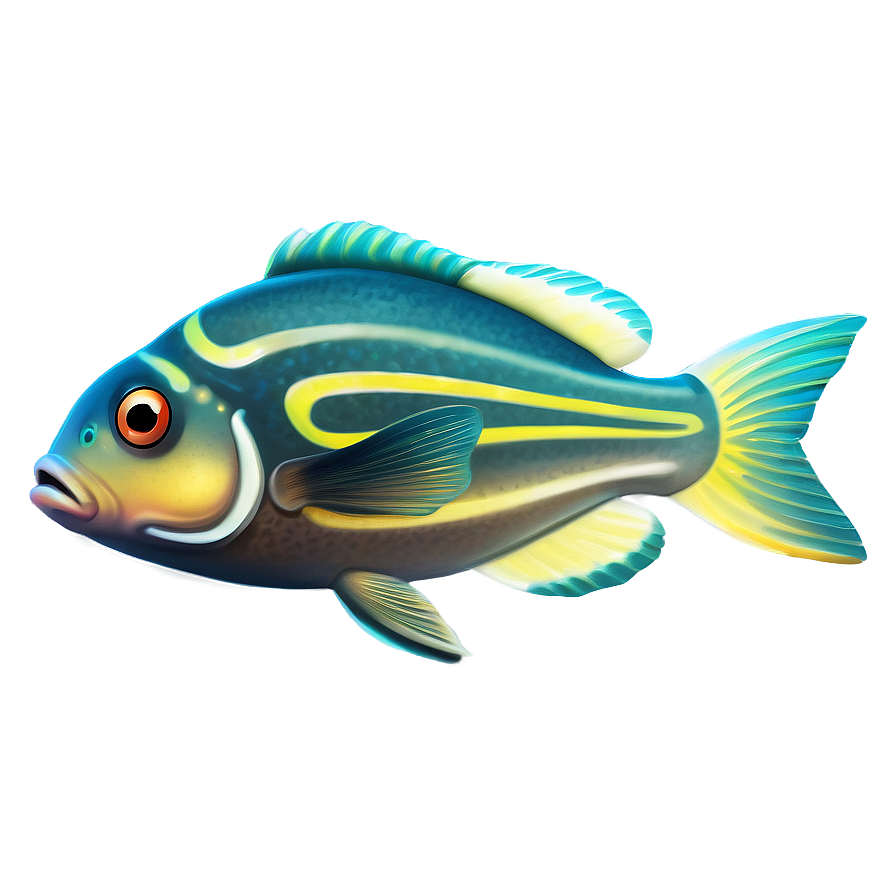 Cute Fish In Sea Png Ktx PNG Image