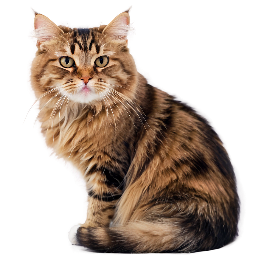 Cute Fluffy Cat Png 05032024 PNG Image