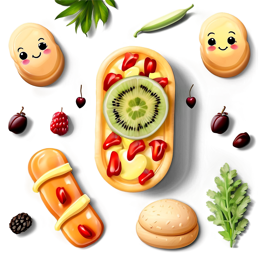 Cute Food Illustration Png 50 PNG Image