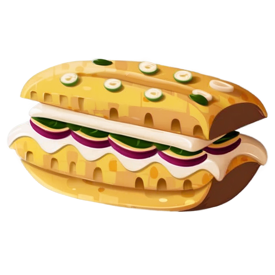 Cute Food Illustration Png Ton PNG Image