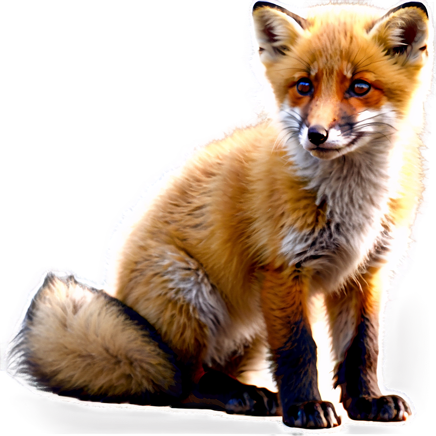 Cute Fox Cub Png 05032024 PNG Image