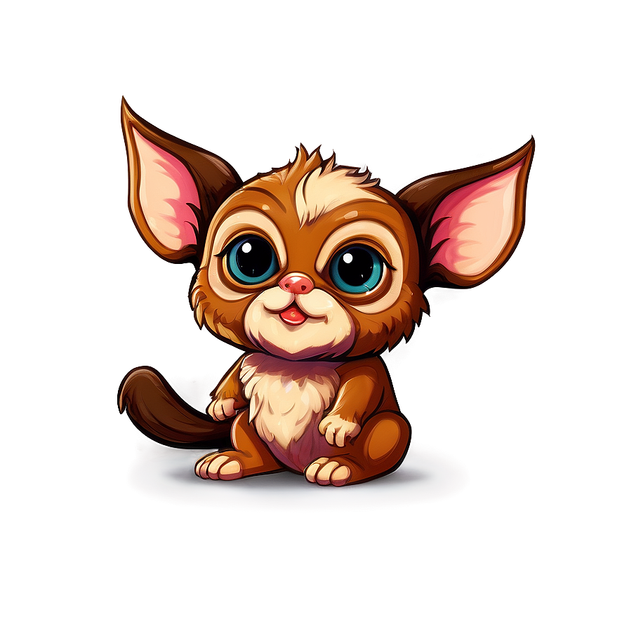 Cute Gizmo Illustration Png 54 PNG Image