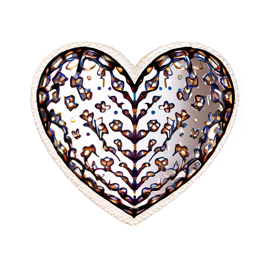 Cute Heart Doodle Png Kcb PNG Image